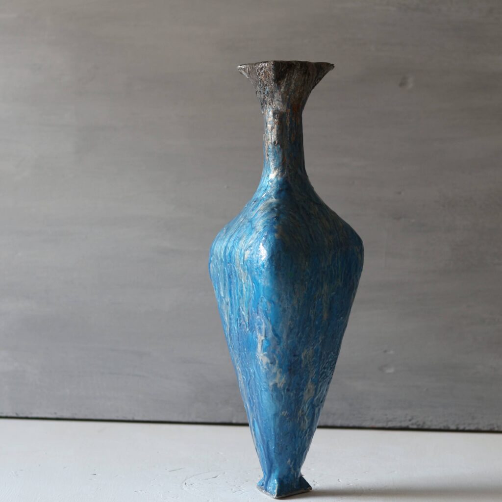 Geometric art vase