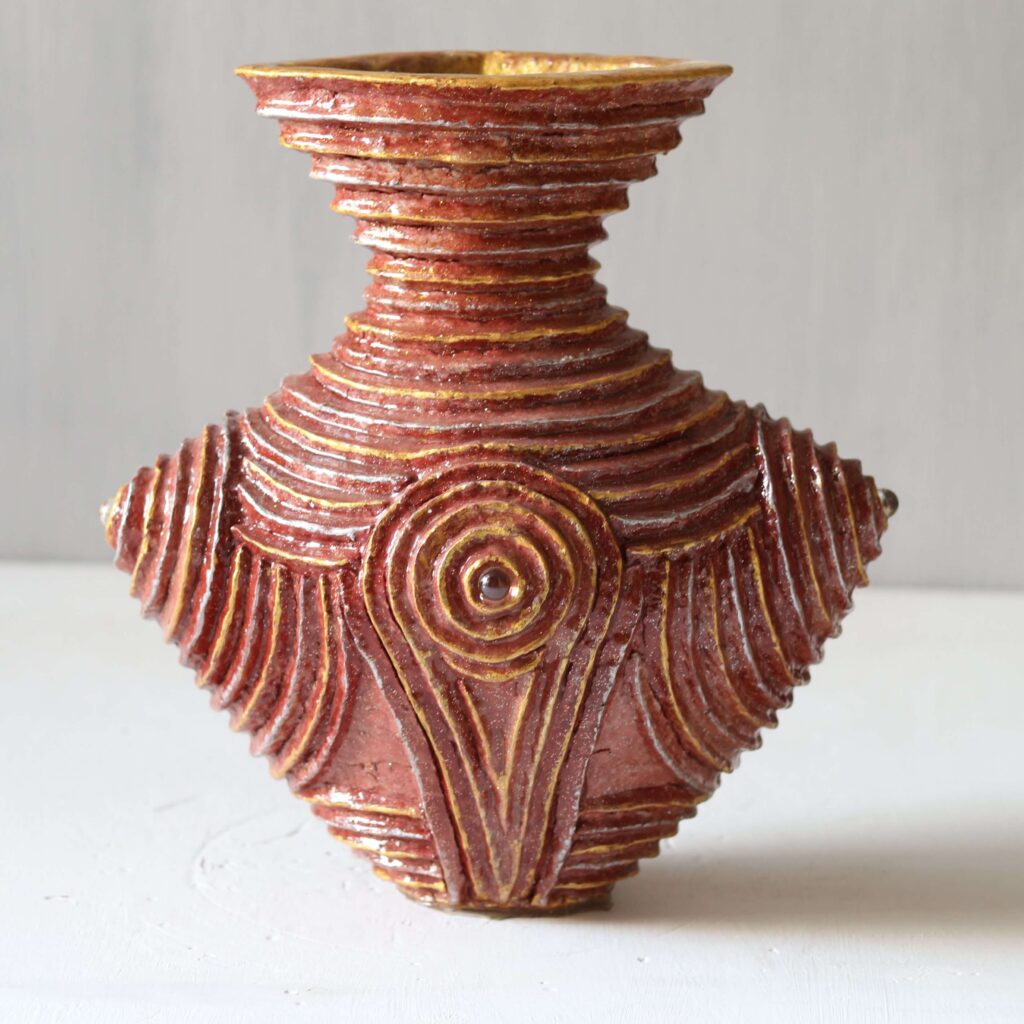 boat vase