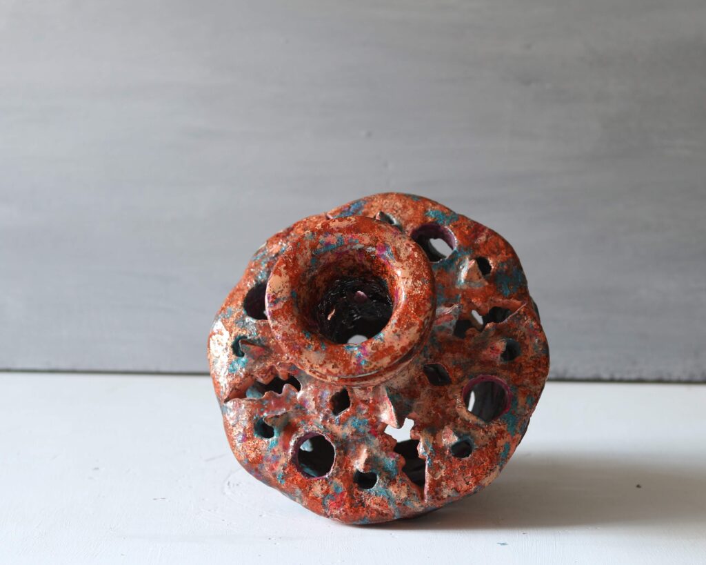 browon copper vase