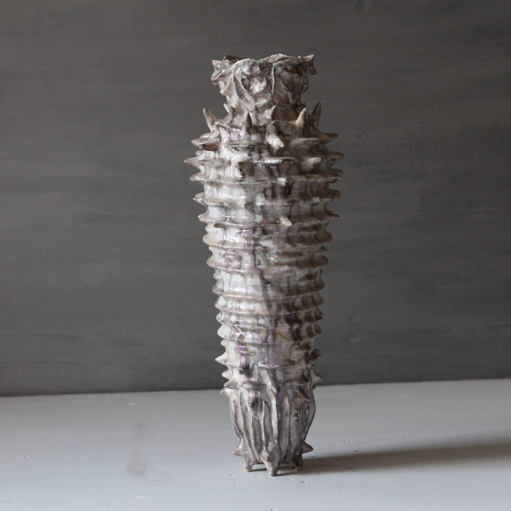 white art vase